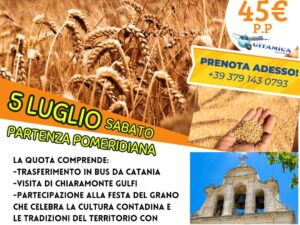 FESTA DEL GRANO A CHIARAMONTE GULFI 5 LUGLIO