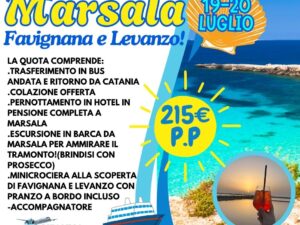 MARSALA-FAVIGNANA-LEVANZO