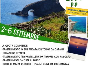 TOUR DI PANTELLERIA 2-6 SETTEMBRE