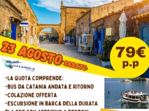 MARZAMEMI CON ESCURSIONE IN BARCA 23 AGOSTO