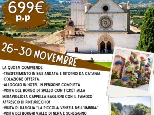 TOUR UMBRIA 26-30 NOVEMBRE
