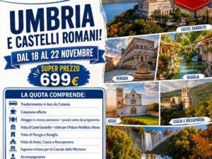 TOUR DELL'UMBRIA 18 AL 22 NOVEMBRE