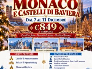 MONACO E CASTELLI DI BAVIERA DAL 7 AL 11 DICEMBRE