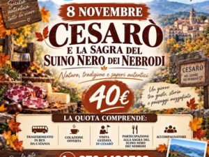 CESARO E LA SAGRA DEL SUINO NERO DEI NEBRODI 8 NOVEMBRE