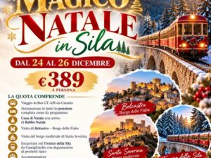 MAGICO NATALE IN SILA DAL 24 AL 26 DICEMBRE