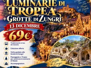 LUMINARIE DI TROPEA GROTTE DI ZUNGRI 13 DICEMBRE