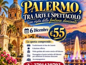 PALERMO TRA ARTE E SPETTACOLO 6 DICEMBRE