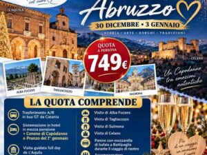 CAPODANNO DEL CUORE DELL'ABRUZZO 30 DICEMBRE - 3 GENNAI0